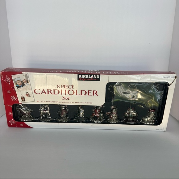 Kirkland Signature Holiday Christmas 8-Peace Cardholder Set Various Designs - Picture 9 of 11